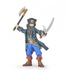 Papo 39467 Pirat mit Holzbein und Pistole 10 cm Piraten und Korsaren 
