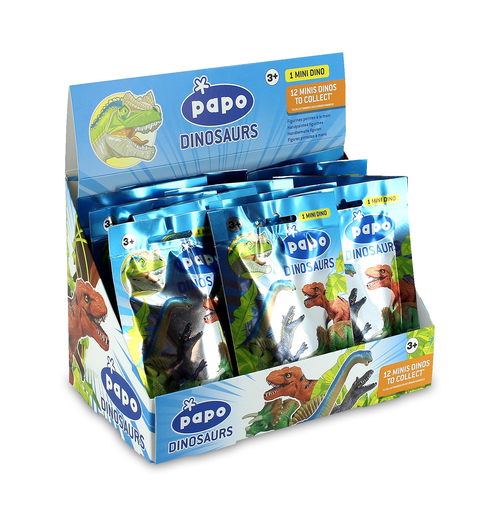 Concurreren voorkomen Matroos Surprise bag - Mini Dino (12 pcs) - Papo