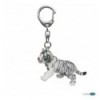 Key rings White tiger cub