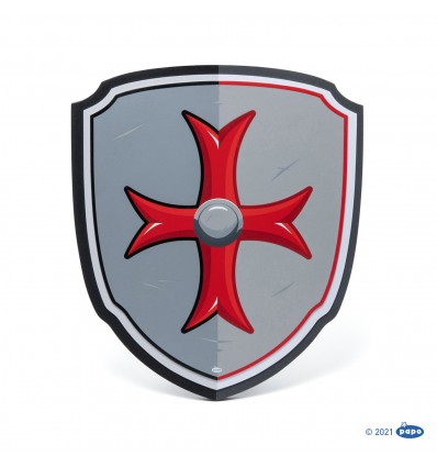 Maltese cross shield 