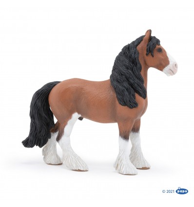 Clydesdale Pferd