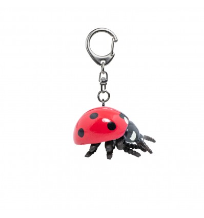 Porte-clés coccinelle