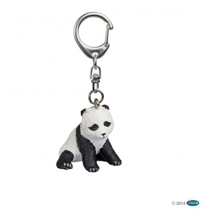 Porte-clés Petit panda assis