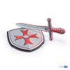 Maltese cross shield 