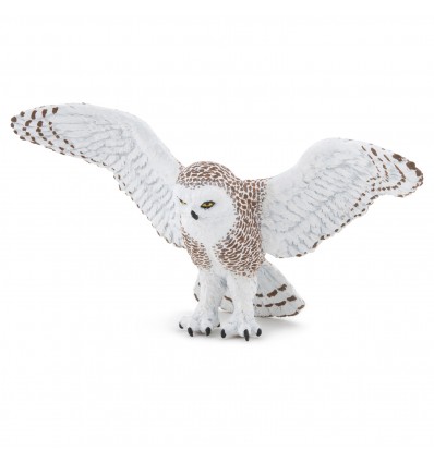 Flying Snowy Owl