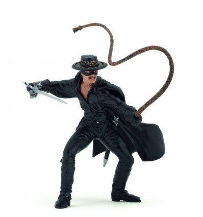 Zorro with whip