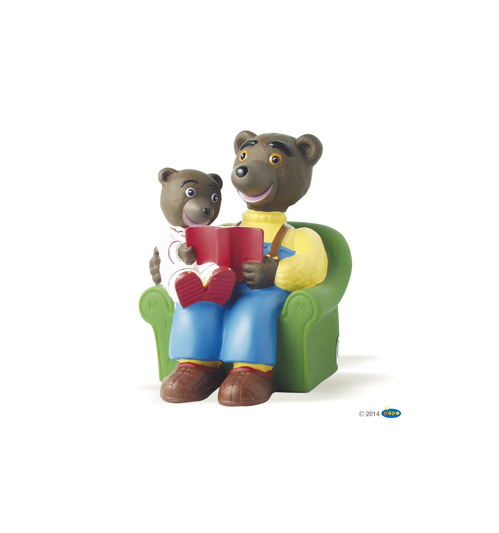 figurine petit ours brun