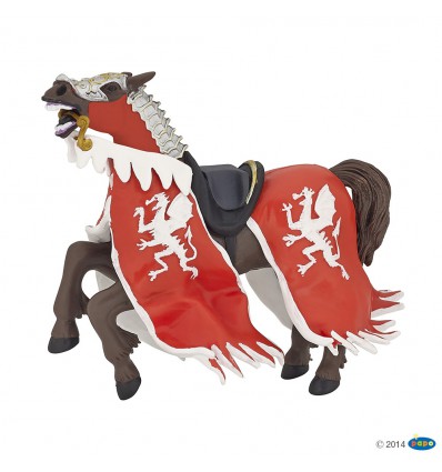 Red dragon king horse