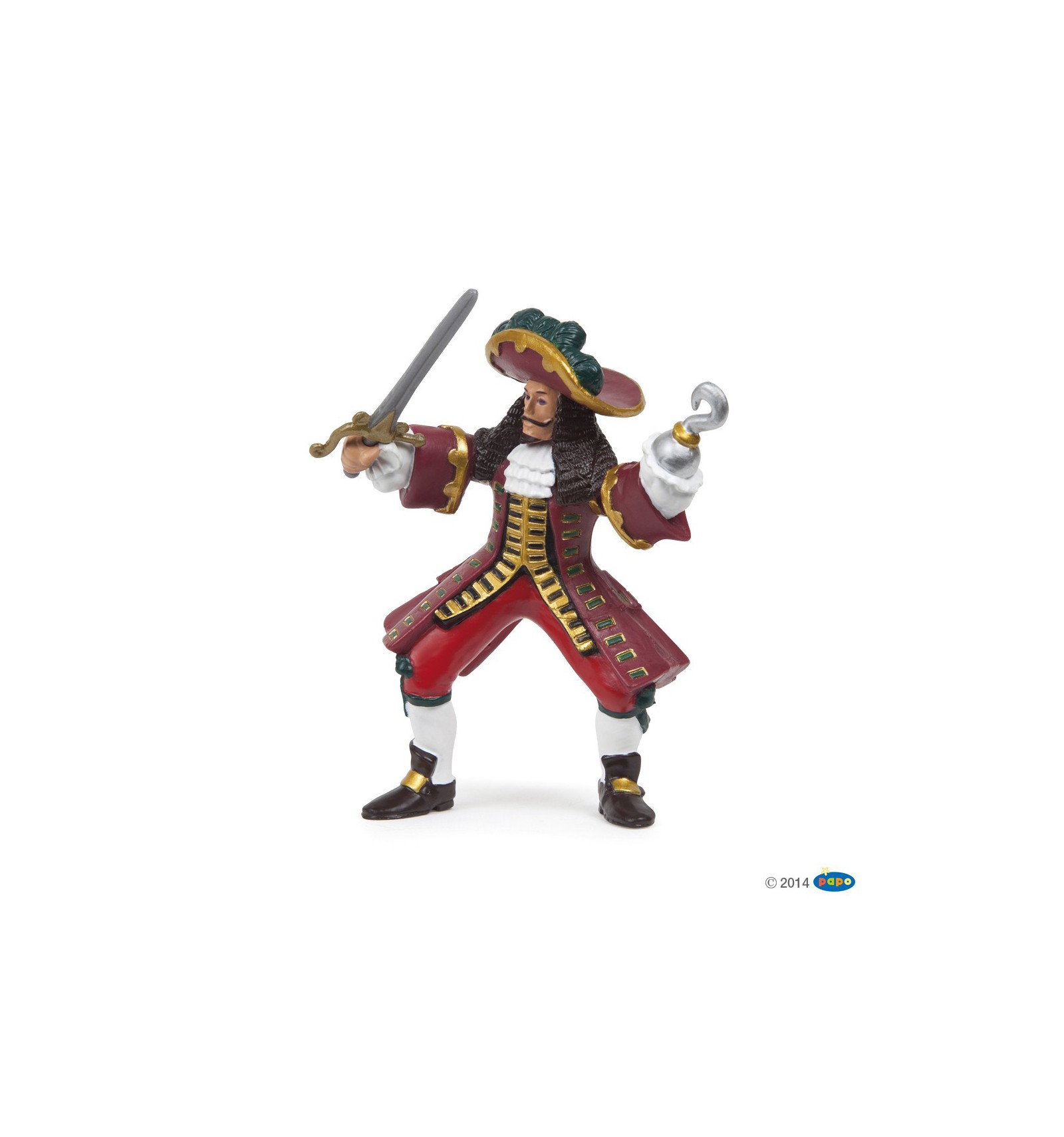 Figurine Capitaine pirate