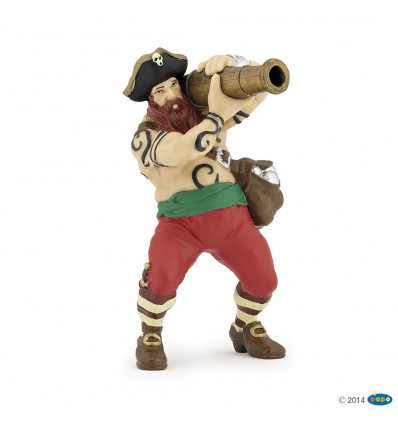 Pirate with cannon