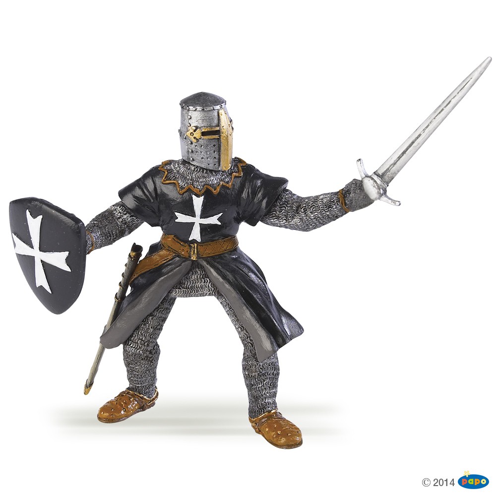 Hospitaller knight with sword - Papo