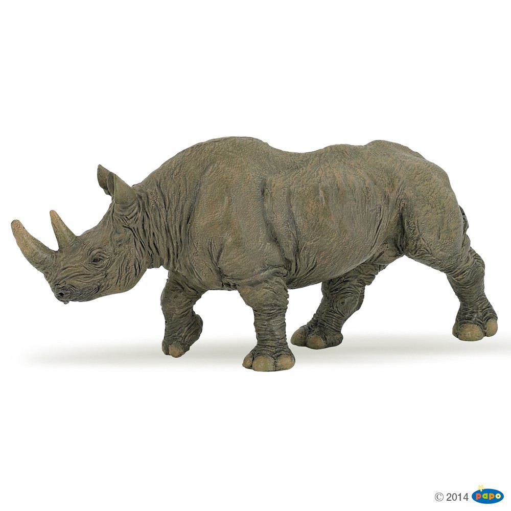 Black rhinoceros - Papo