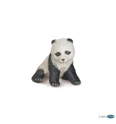 Sitzendes Pandajunges