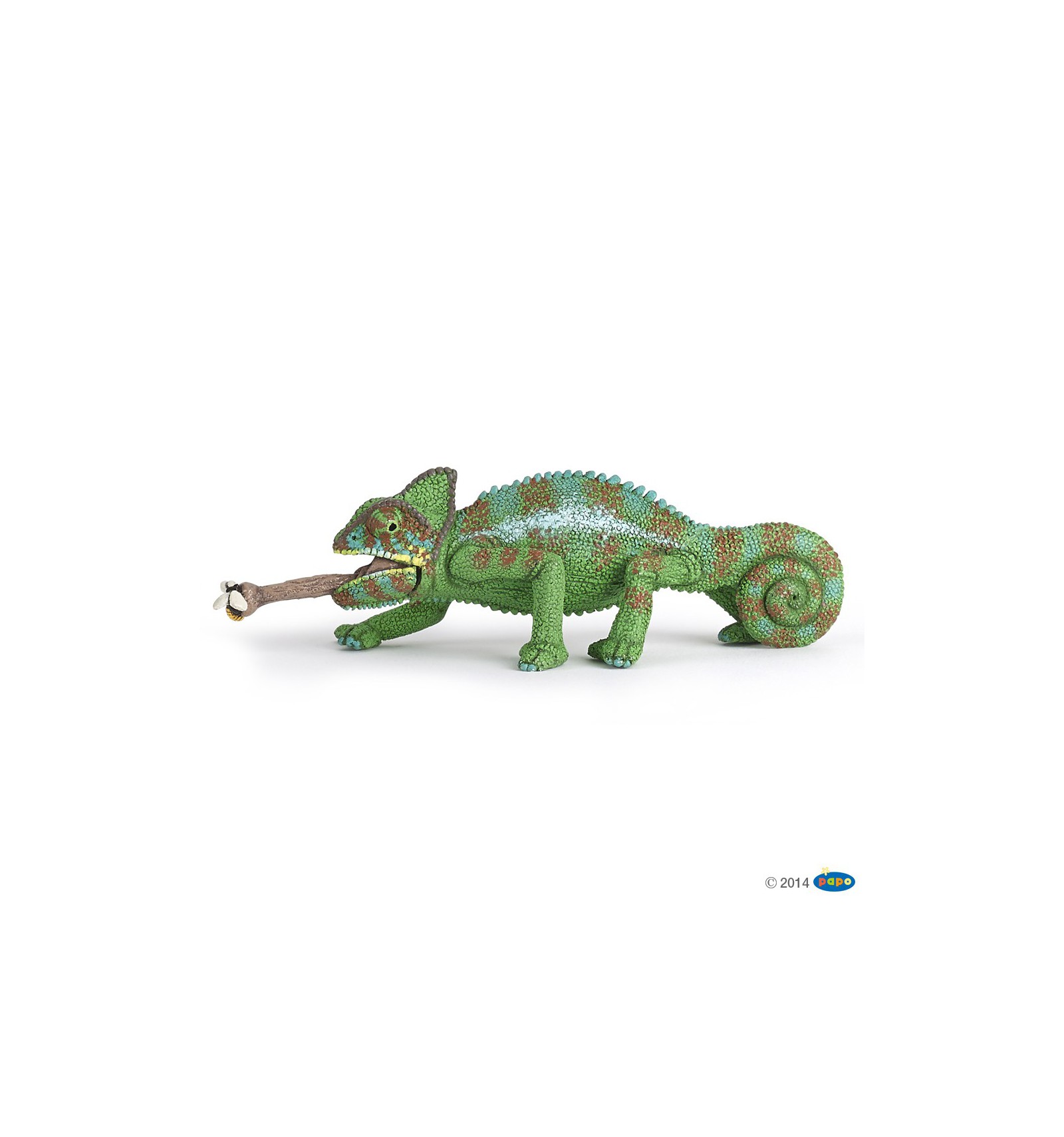 Chameleon Sailfin Figure Toy #LCPS Like Papo Schleich 