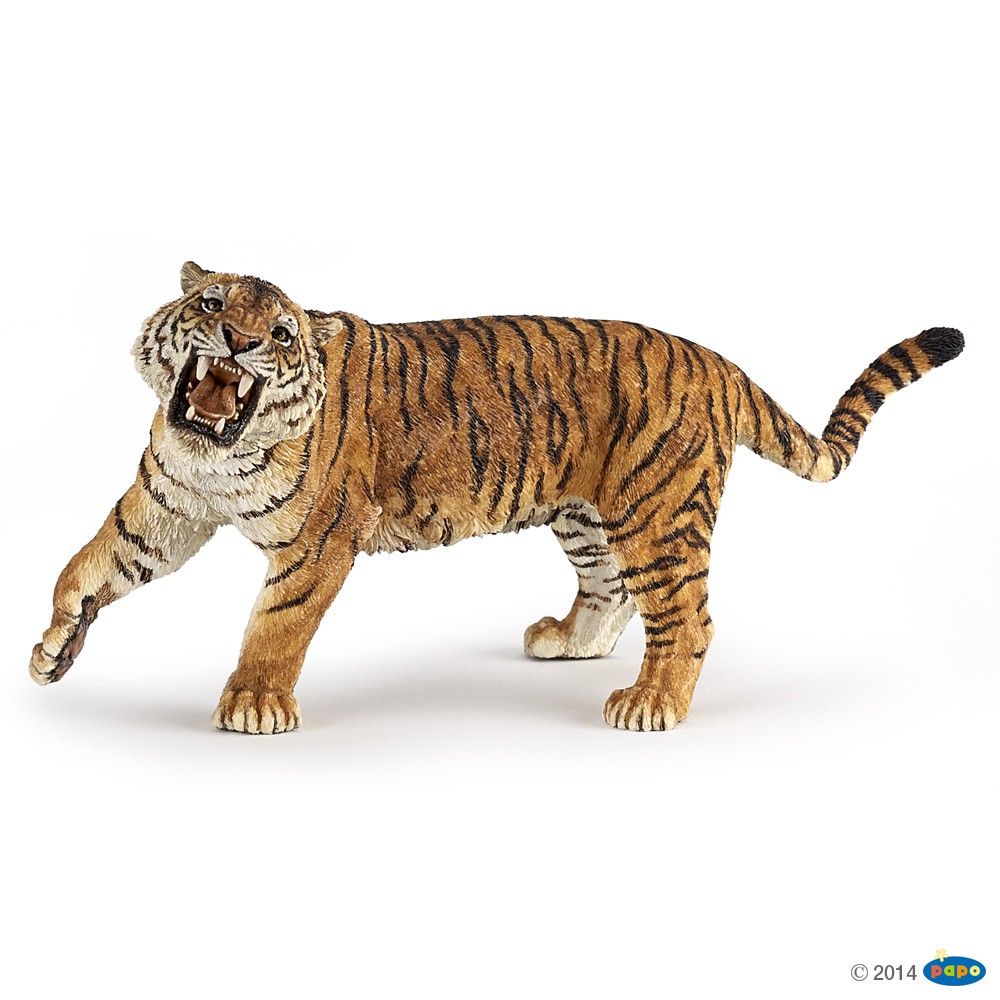 Roaring tiger - Papo