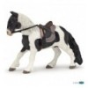 Pony with saddle