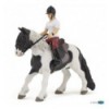 Poney avec selle