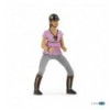 Trendy riding girl pink