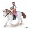 Young trendy riding girl
