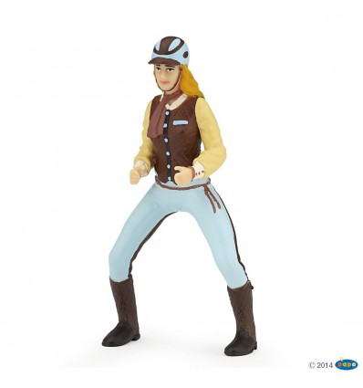 Trendy riding women blue