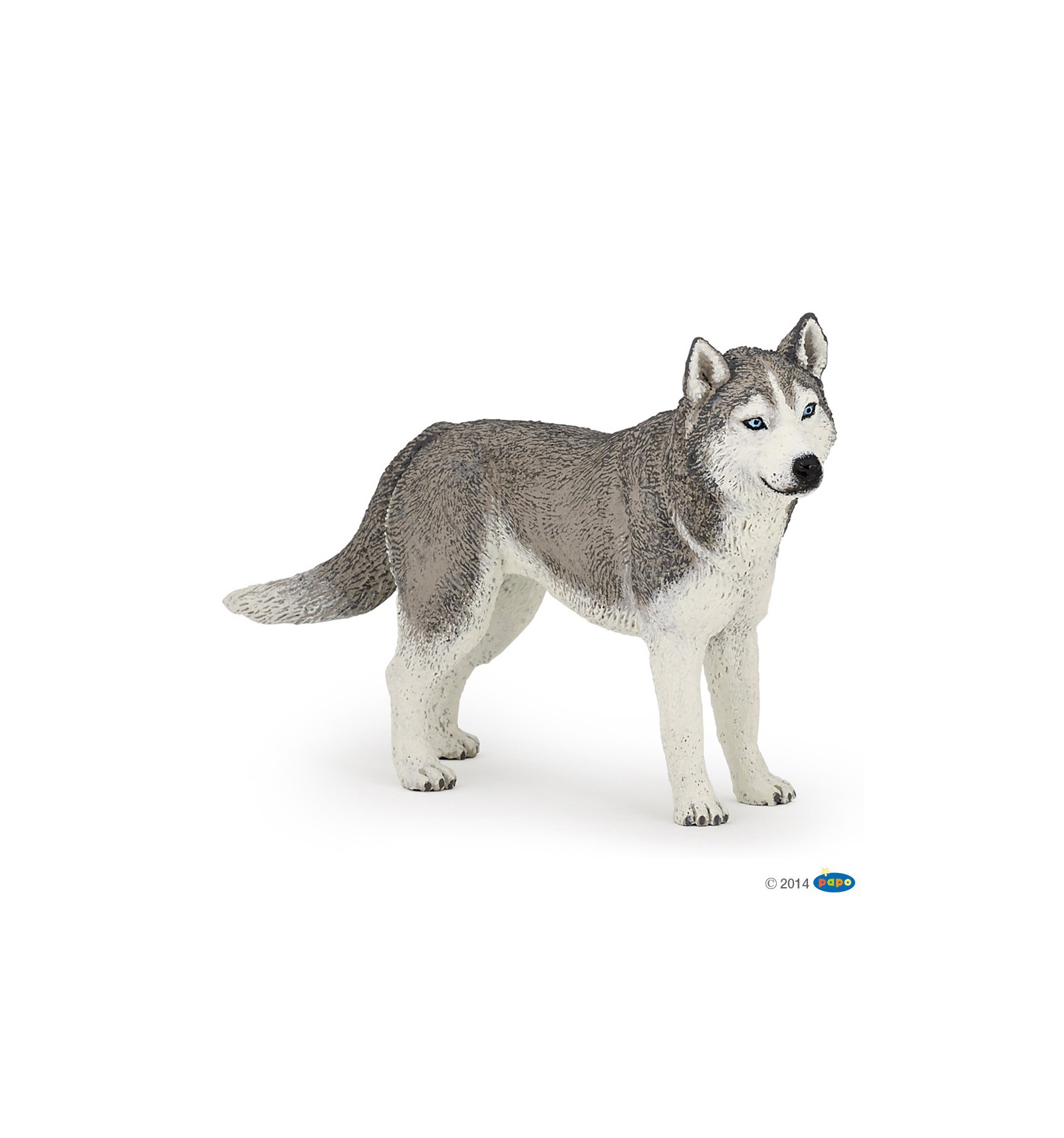 FIGURINE CHIEN HUSKY DE SIBÉRIE