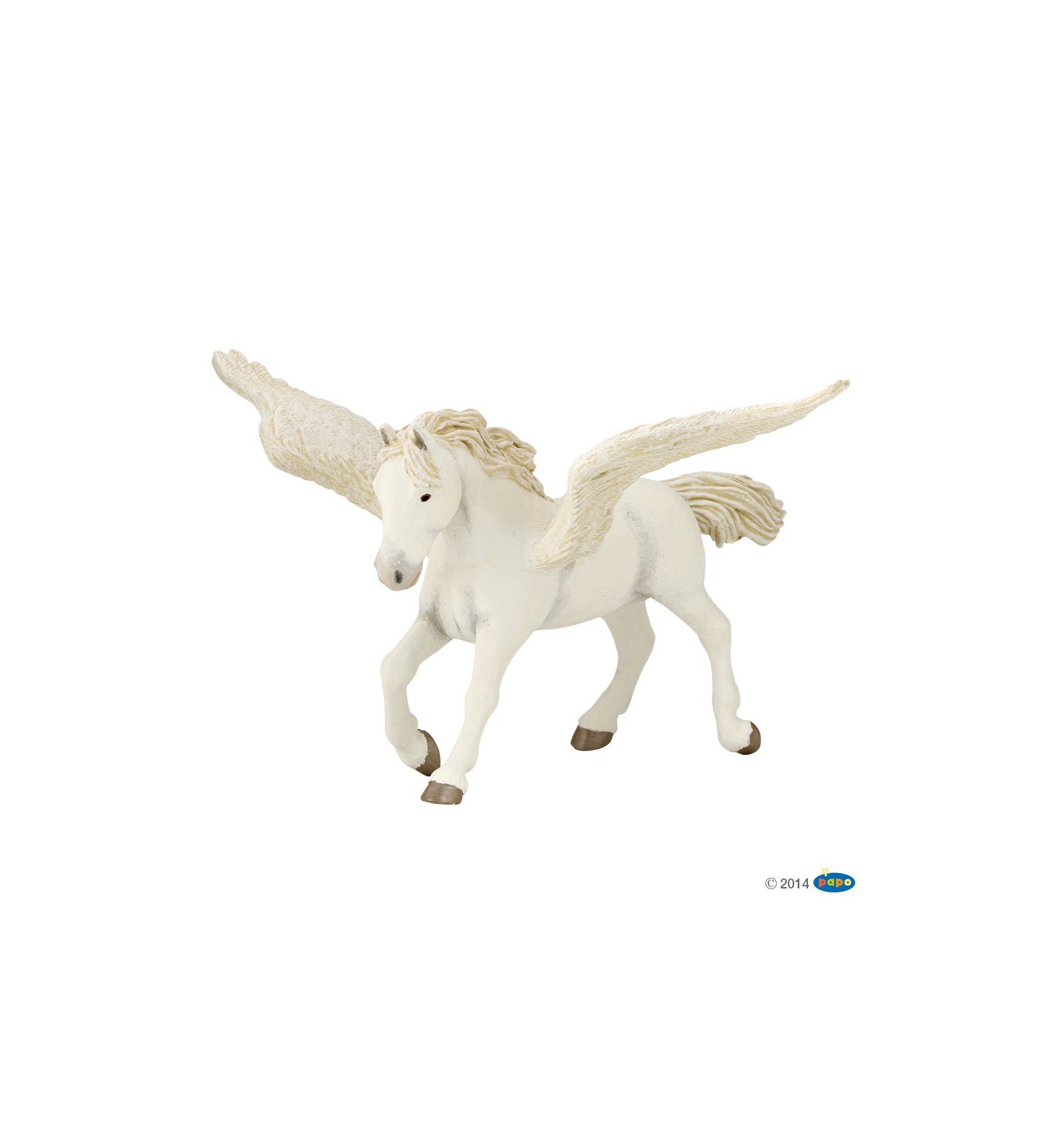 Figurine Licorne argentée - Figurines Papo. De 2 à 8 ans