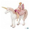 Ballerine sur sa licorne