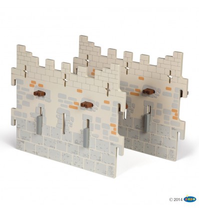 Set 4 Weapon master castle (2 large walls)