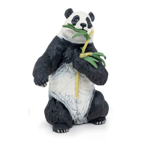 Panda Figur mit Bambus