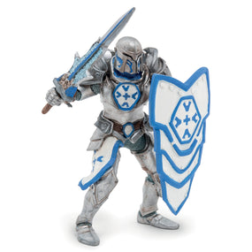 Silver Knight Figurine
