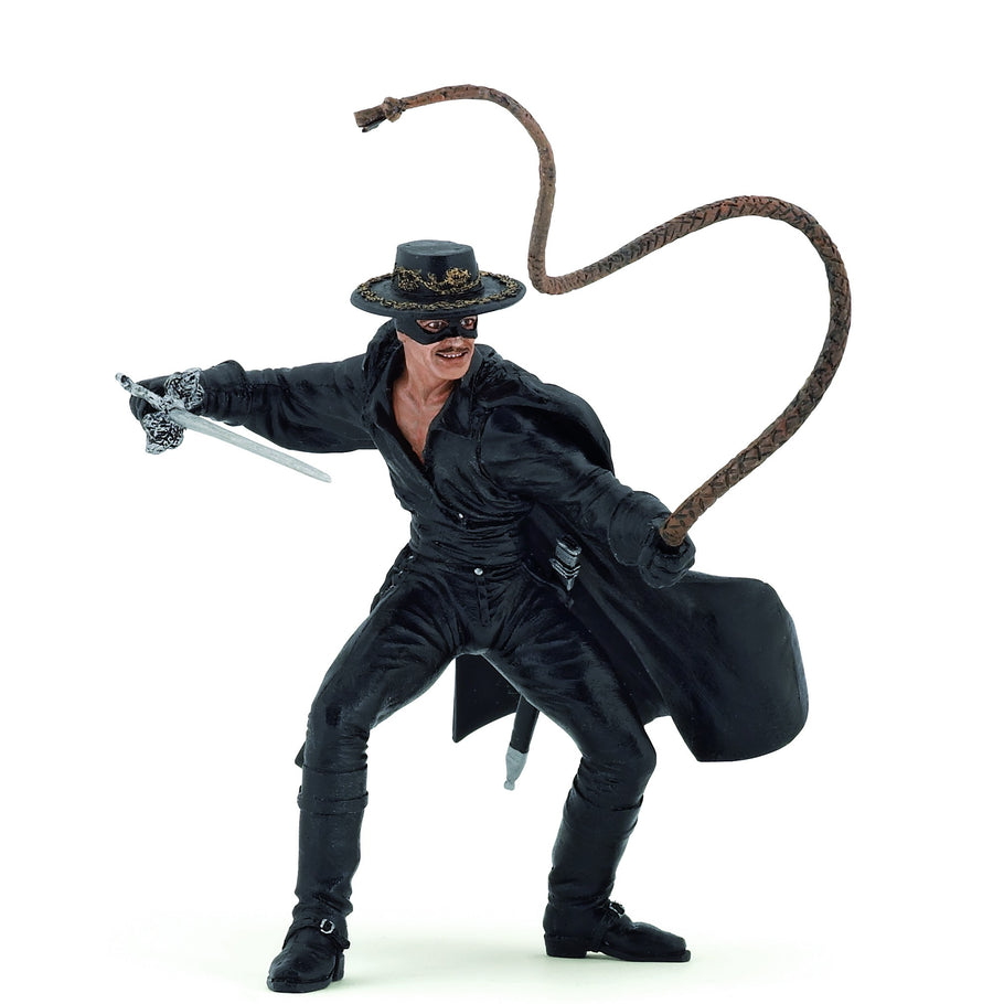 Zorro with whip figurine