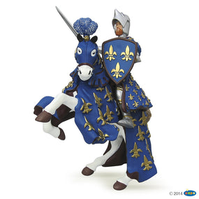Figurine Prince Philippe bleu