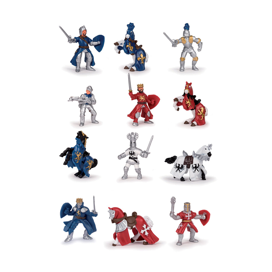 Mini PLUS Knights Figure (Tube, 12 pcs)