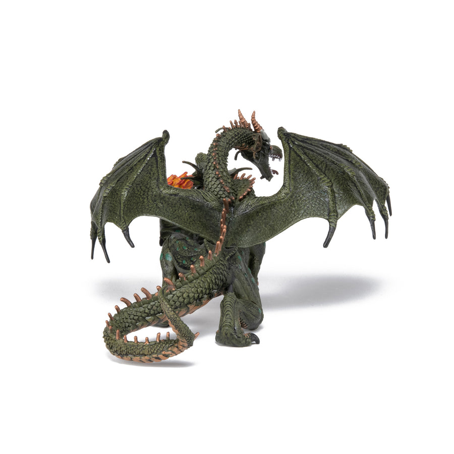 Two-headed dragon figurine