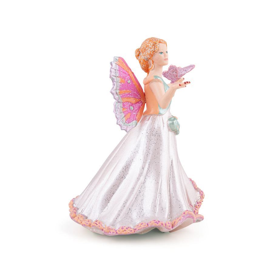 Pink Butterfly Elf Figurine