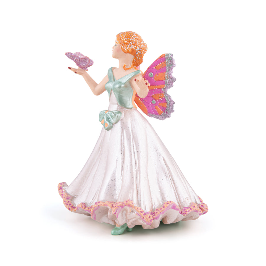 Pink Butterfly Elf Figurine