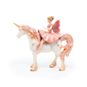 Ballerina on her unicorn figurine