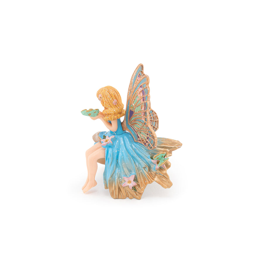 Blue Elf Child Figurine