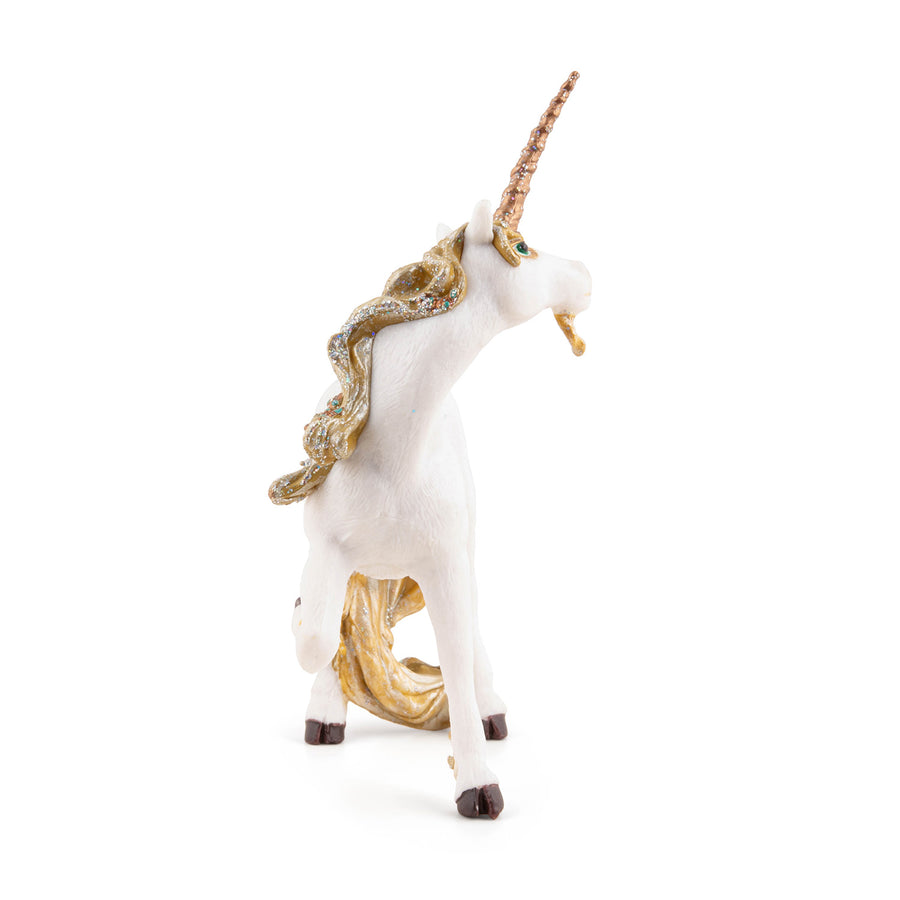 Figurine Licorne dorée