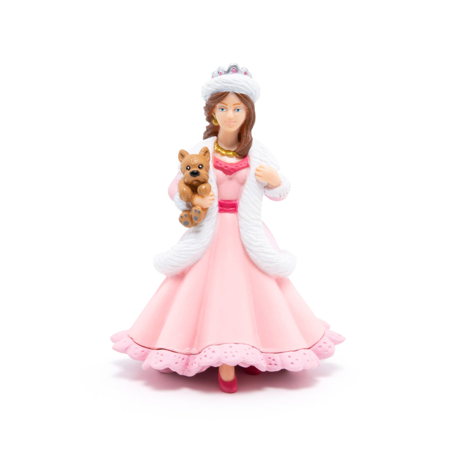 Princess with Dog Figurine