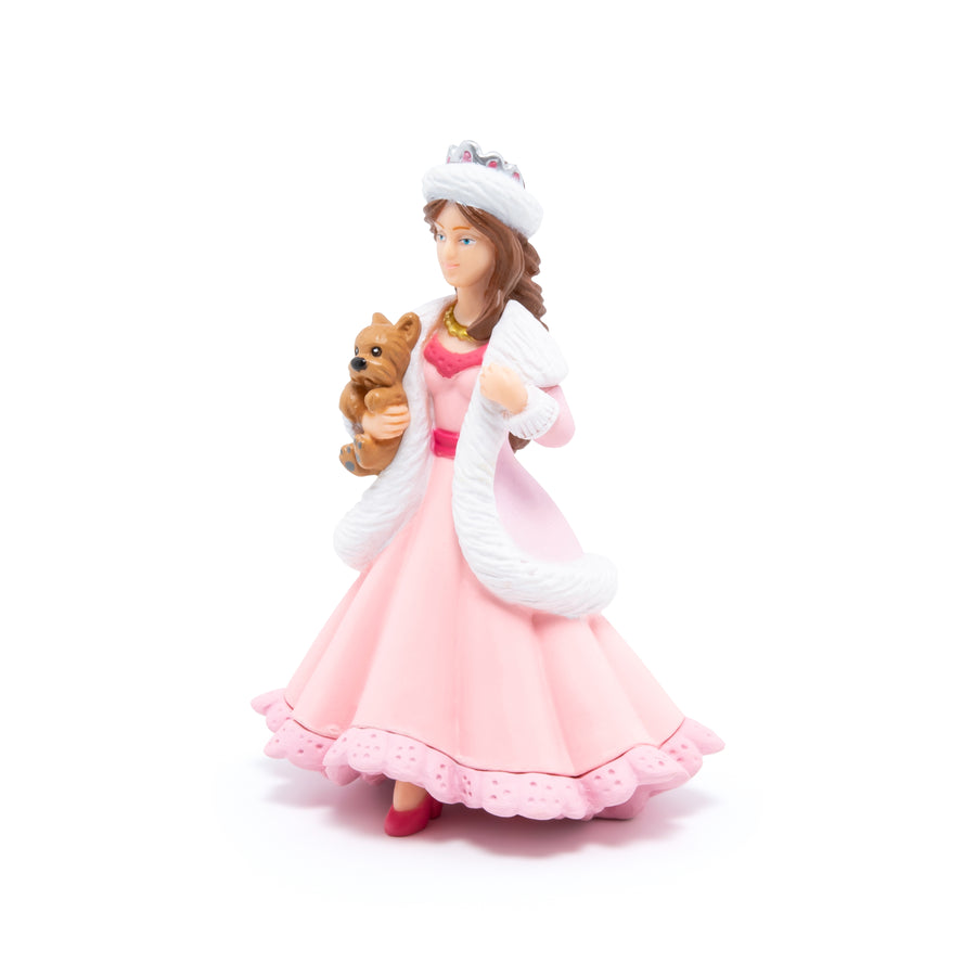 Princess with Dog Figurine