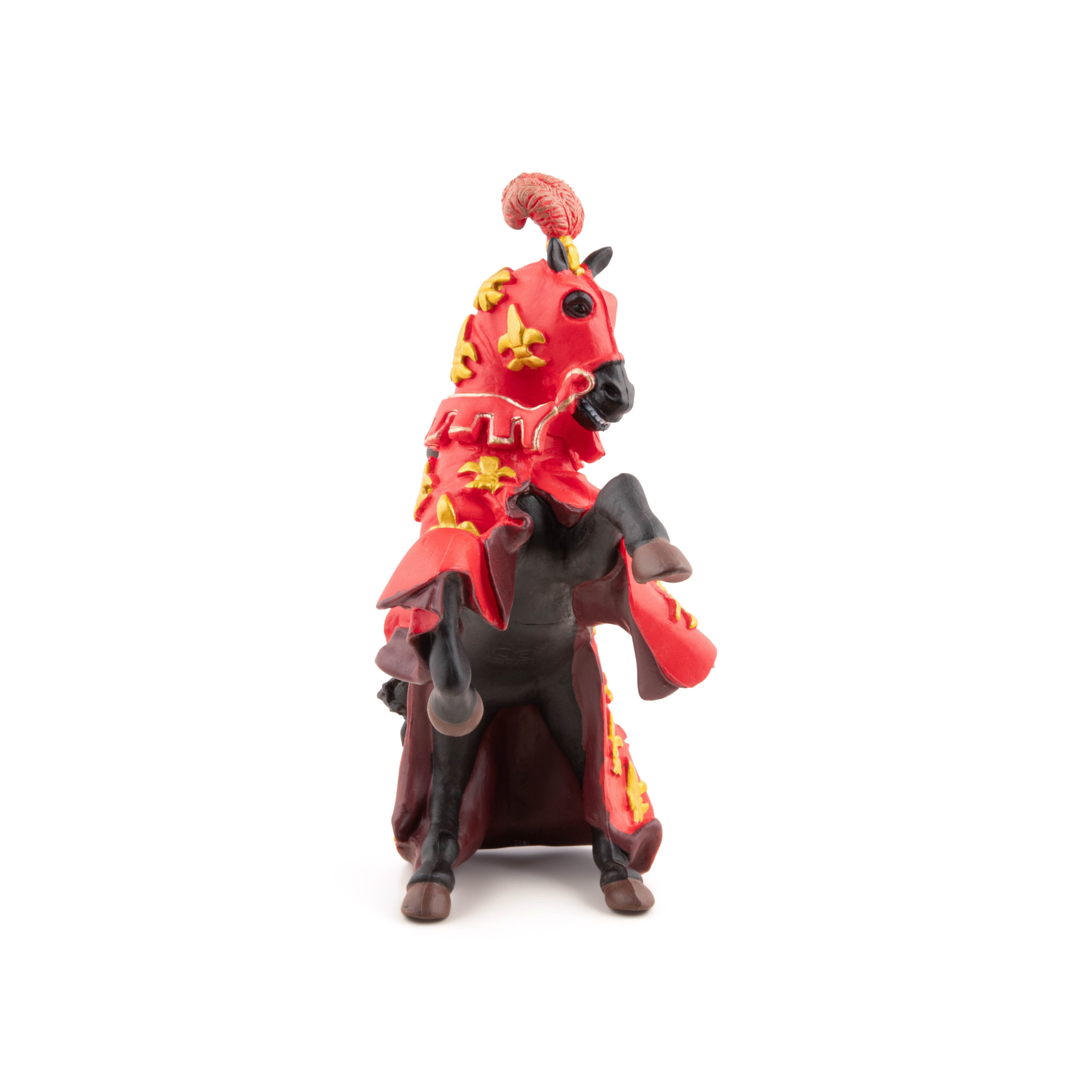 Prince Philip's Red Horse Figurine - Medieval | Papo France