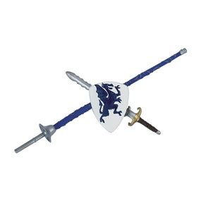 Set de 10 boucliers et épées