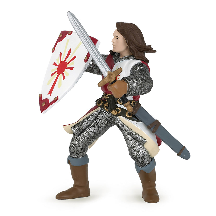 Red Lancelot figurine