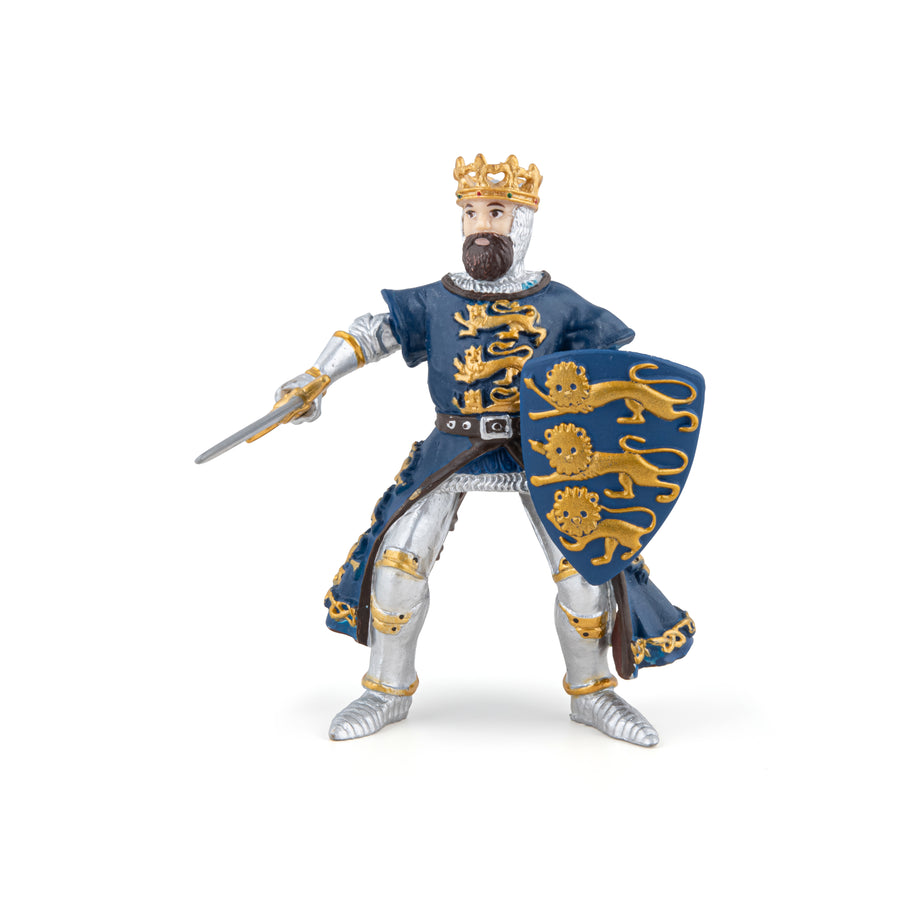 Figurine Roi Richard bleu
