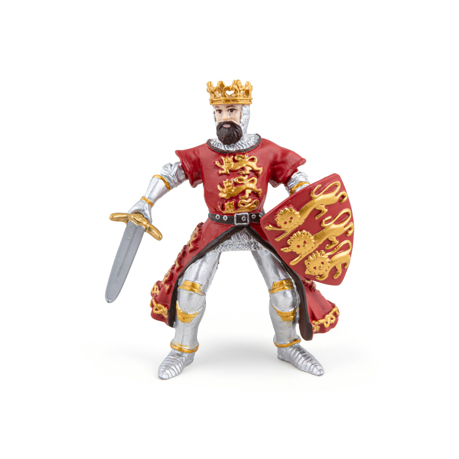Figurine Roi Richard rouge