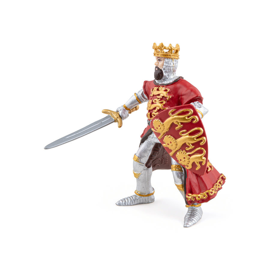 Figurine Roi Richard rouge