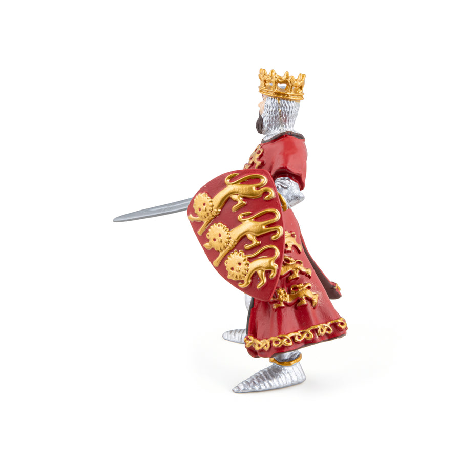 Figurine Roi Richard rouge