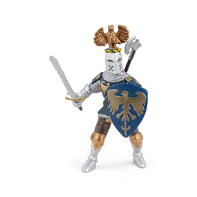 Figurine Chevalier bleu au cimier