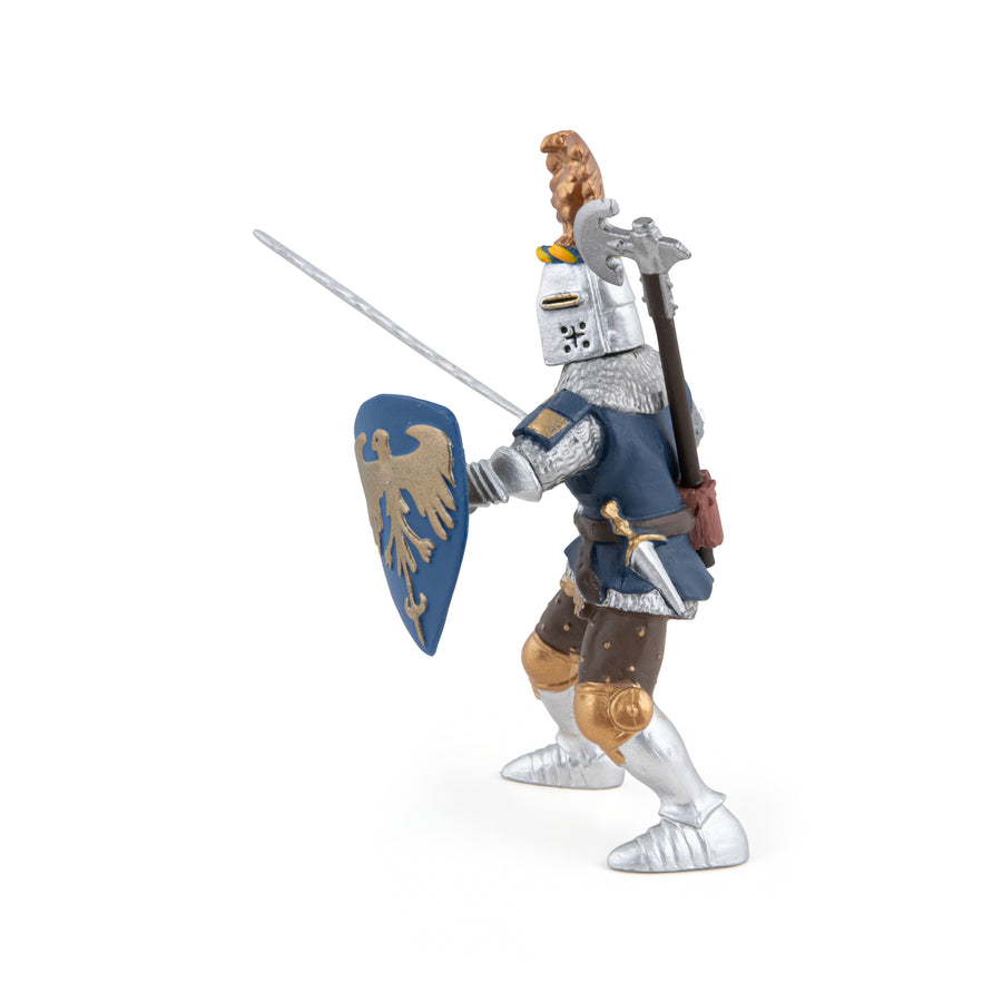 Figurine Chevalier bleu au cimier
